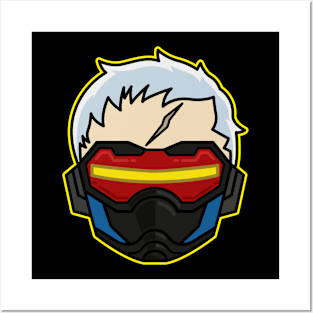 Soldier 76 Posters and Art